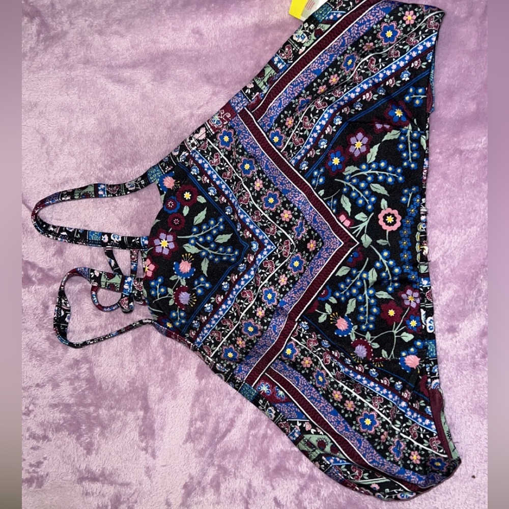 Floral Swim Top